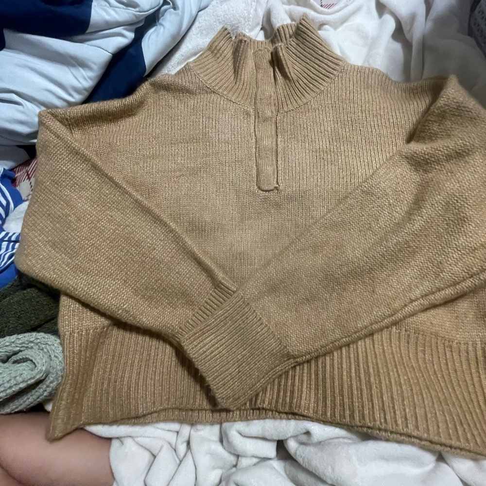 Sonoma Camel Knit Sweater Never Worn No Tags